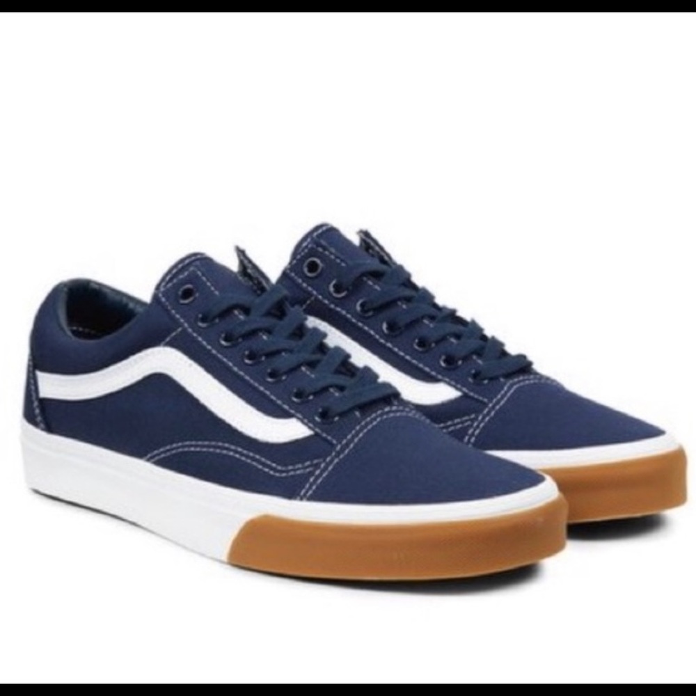 Old skool navy blue (Gum sole)